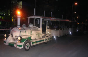 Les 24 Heures du Mans - Le petit train en action la nuit