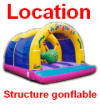Location structures gonflables, jeux gonflables